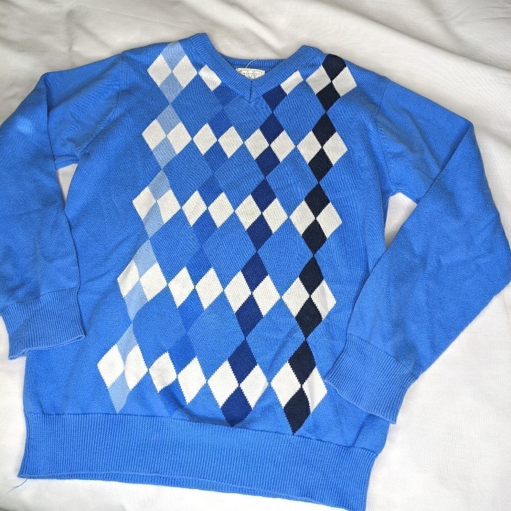 Children's Place Boys Argyle Sweater